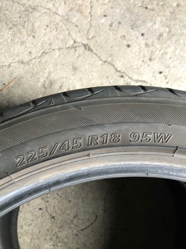 BS 225/45R18 夏 2本