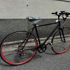 19番　全車両格安販売‼️ 700c クロスバイク　変速の画像