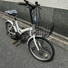 29番　全車両格安販売‼️ 20インチ 折り畳み　変速　ミニチャリ　ミニベロの画像