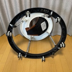 SISVER 歩行器 ベビーウォーカー ホワイト ブラウンの画像
