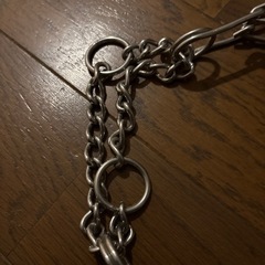 大型犬　首輪　しつけ用　スパイクチョークチェーンの画像