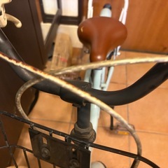 子ども用　自転車　16インチ　補助バー付きの画像
