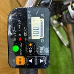 Panasonic ビビ 電動アシスト自転車 26インチ 子乗せ付き 3段変速の画像