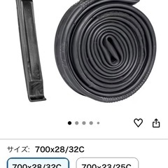 GORIX 自転車チューブGORIX 自転車チューブ 700x28/32Cの画像