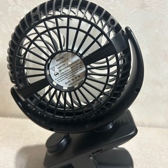 充電式扇風機　の画像