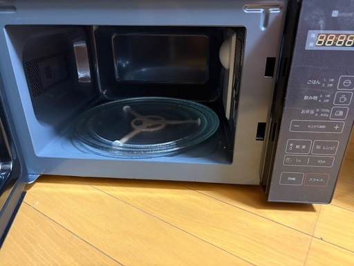 未開封炊飯器、未使用電子レンジ