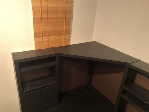 IKEA MICKE ミッケ コーナーデスク ブラック