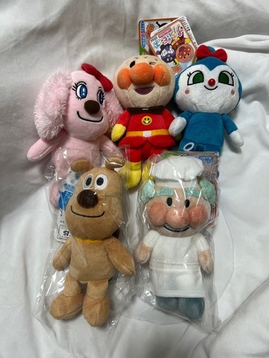 新品 プリちぃビーンズ アンパンマン チーズ レアチーズちゃん ジャムおじさん コキンちゃん