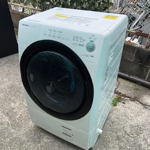 ⭐︎お買い得/SHARP/ドラム式乾燥機付き洗濯機/絶好調/2020年