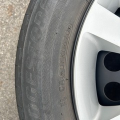 引取歓迎中古HONDA フィット GR系 純正 スチール 15インチ 6J +50 185/60R15 BRIDGESTONE エコピア　EP150 サマータイヤ 4本セットの画像