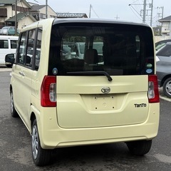 ダイハツ　タント　XターボSA 平成28年　走行距離2万キロ　車検2年間　プッシュスタート　ナビ　バックカメラの画像