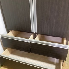 ニトリ ワードローブ クローゼット　ハンガーラック　洋タンス　壁面収納　美品   の画像