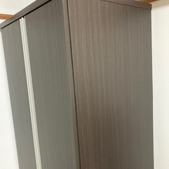 ニトリ ワードローブ クローゼット　ハンガーラック　洋タンス　壁面収納　美品   の画像
