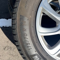175/70r14 4h インセット40 ミシュランの画像