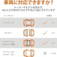 Amazonベーシック 車ソフトルーフカーゴバッグ 防水 キャンプ用 旅行 大容量 425Lの画像