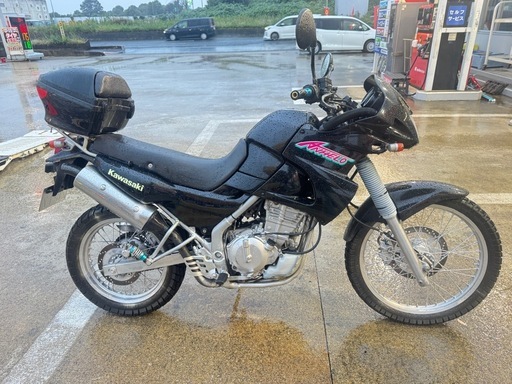 Kawasaki KLE250A黒 オフロードバイク