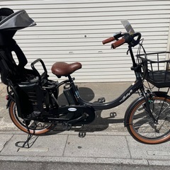 B02❗️バッテリー新品キャンペーン❗️ ❣️バッテリー新品キャンペーン❣️  試乗🉑新車仕上げ⭐️中古子供乗せ電動自転車 ヤマハPASバビー ブリヂストンビッケ2の画像