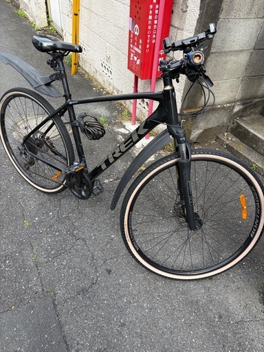TREK クロスバイク Dual Sport ブラック すぐ乗れます・直接取引のみ