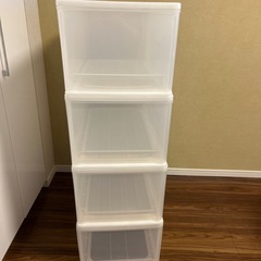 押入サイズ　衣装ケース4段の画像