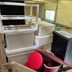 早期引き取り希望　プラスチックケース　収納用の画像