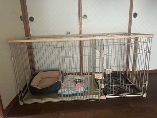 ペットゲージ譲ります。 ペットケージ (ももキン) てだこ浦西のその他の中古あげます・譲ります