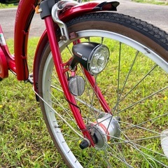 OGKチャイルドシート前後付き　自転車の画像