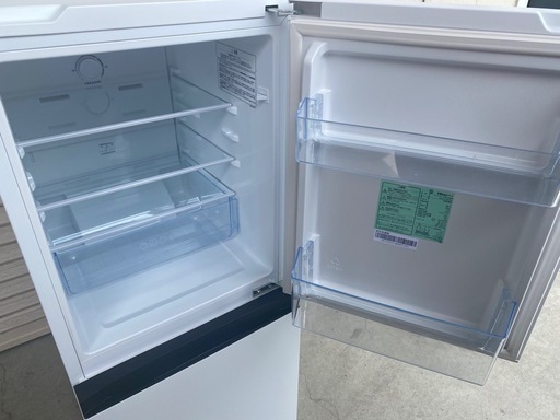 【決まりました】Hisense 冷蔵庫 135L HR-D13E2W 2022年製