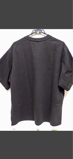 モンクレール MONCLER 半袖 Tシャツ ロゴキャラクター 黒 Lサイズ 2022年製 中古