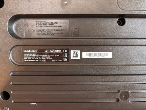 Casio キーボード   ct-s200