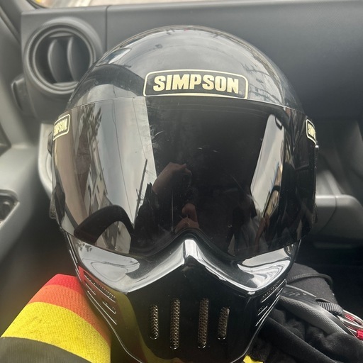 SIMPSON フルフェイス ヘルメット ブラック m30