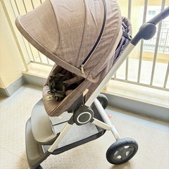 【無料0円】STOKKE ストッケ スクート2 ベビーカー 正規店購入・交換対応済みの画像