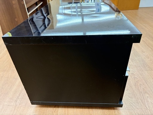 ☆ドリーム荒牧店☆ジモティー割引有☆TVボード/BLK (ドリーム荒牧店