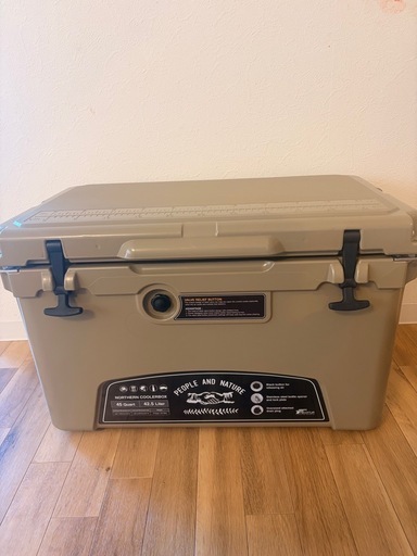 FIELDOOR ノーザンクーラーボックス 密閉 長時間 保冷 キャンプ BBQ 釣り レジャー 災害