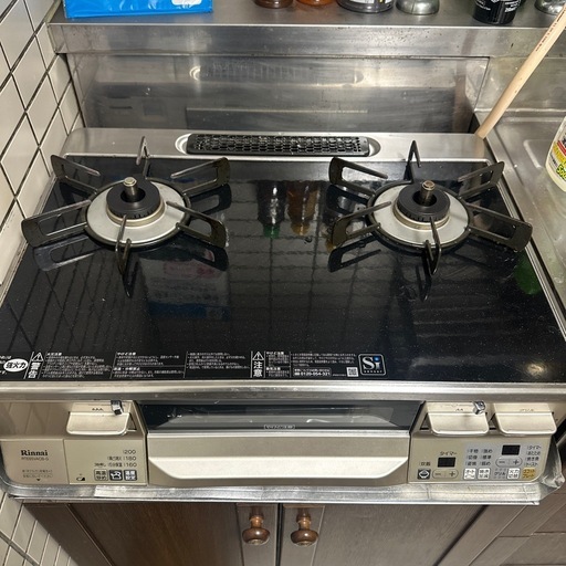 美品Rinnaiガステーブル