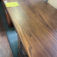 ジャングルジャングル貝塚店　デスク　書斎机　両袖机　木製　アンティーク　ライティングデスク　中古　リユース　貝塚市　二色浜の画像