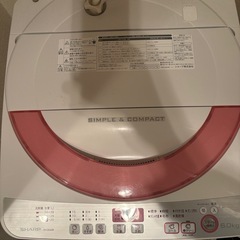 洗濯機6.0kg譲りますの画像