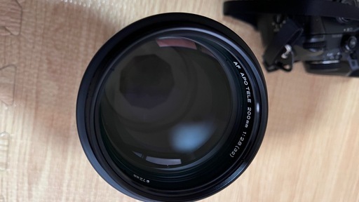 ミノルタハイSPEEDアポ200ミリ2.8。α7モータードライブ付きオマケ
