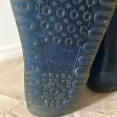 20cm 子供用雨靴の画像