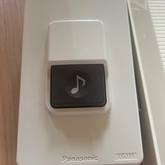 Panasonic玄関チャイムナショナルニューサインポンEG331押しボタン付きの画像