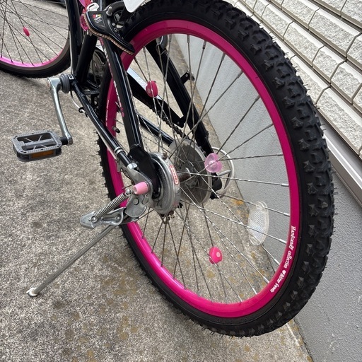 自転車　24インチ　女の子　マウンテンバイク　ハードキャンディー　中古良品