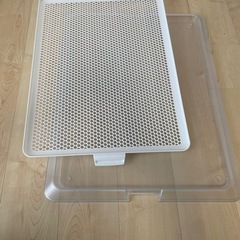 ペットのトイレトレーの画像