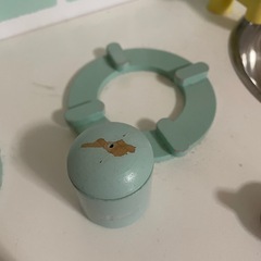 おままごと木製キッチン、マザーガーデンの画像