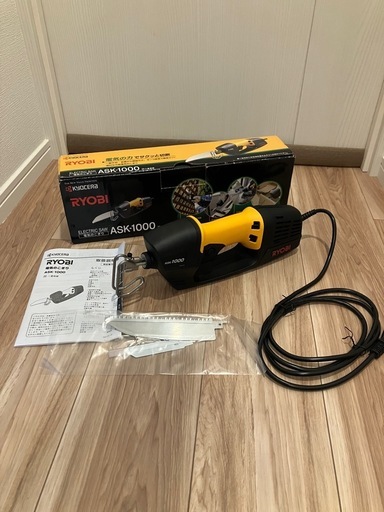 RYOBI ASK-1000. 電気のこぎり　未使用