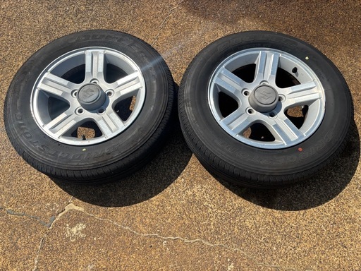 175/80R16 ブリヂストン DUELER アルミ付 2本