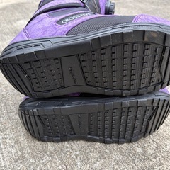 CROSS FIVE X5 スノーボードブーツ 紫 23.5cmの画像