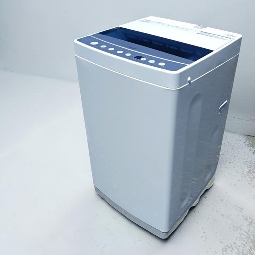 八7438] ハイアール 2019年製 全自動電気洗濯機 7kg JW-C70C 外形寸法