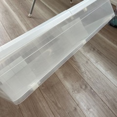 ニトリ　ベッド下収納の画像