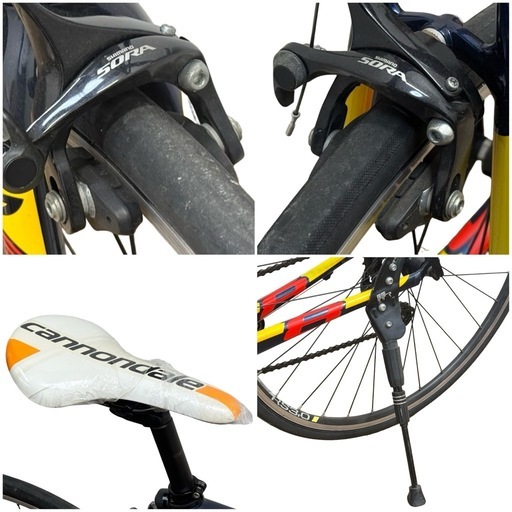 ◯美品■Cannondale CAAD8 キャノンデール キャド エントリーロードバイク SHIMANO SORA 2x9s サイズ5 Yahoo!オークション - 「キャノンデール caad8」ロードバイク (車体 