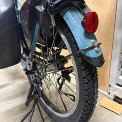 20インチ電動自転車　子供乗せの画像