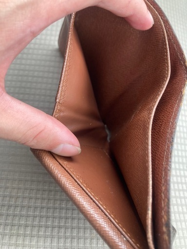 Louis Vuitton 二つ折り財布 ダークブラウン　M61675